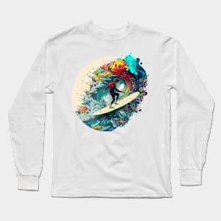 Surfing Long Sleeve T-Shirt